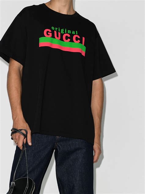 gucci printed shirt